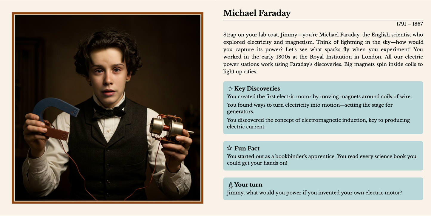 Great Scientists From History (Boys)